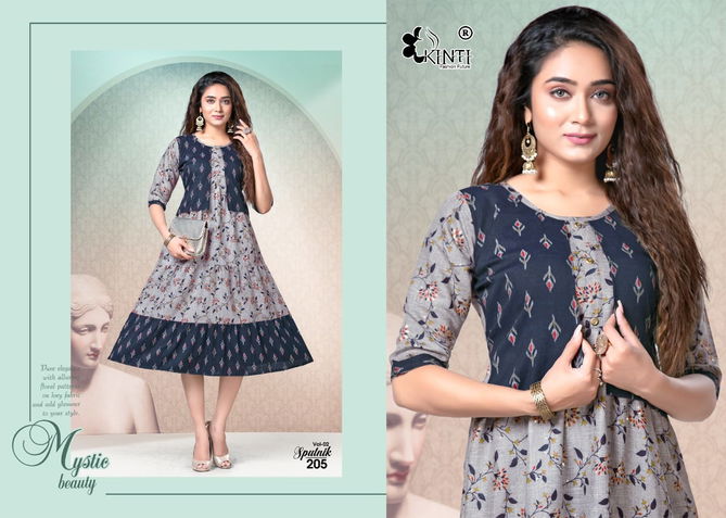 Sputnik Foil By Kinti Designer Kurti Catalog